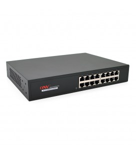 Коммутатор Ethernet ONV-H1016 в металлическом корпусе, 16*100Мб портов, 270х181х44 мм