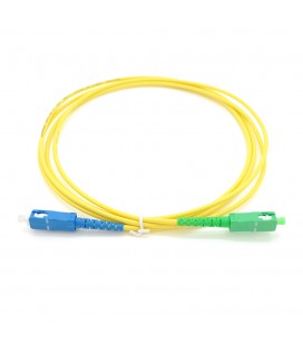 Патчкорд оптический SC/UPC-SC/АPC 3.0mm 2 м, оболочка LSZH, цена за 1 шт