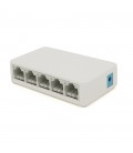 Комутатор Fast FS105C 5 портів Ethernet 10/100 Мбіт / сек, BOX Q100