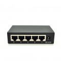 Комутатор Dinkia DS-1005P 5 портів Ethernet 10/100 Мбіт / сек, без БЖ, BOX