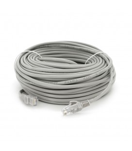 Патч-корд литий RITAR, CCA, UTP, RJ45, Cat.5e, 30m, сірий Q50