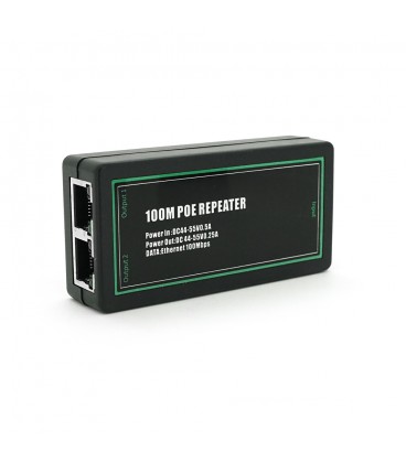 POE подовжувач-дільник RITAR 1/2 (1 Вх -2 Вих 100Mpbs POE) 44-55V- 24W