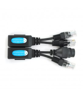 Splitter/Combiner RJ-45 POE Розгалужувач сигналу 2 пристрою по одному кабелю з підтримкою POE (Пара)