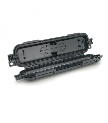 Захисний кожух IP68 герметичний розбірний (оптична мінімуфта) для зрощування оптичних кабелів Q100