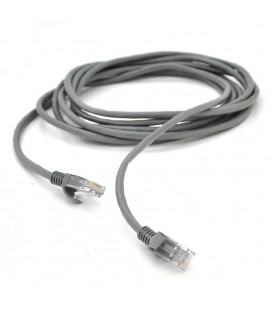Патч-корд литий RITAR, CCA, UTP, RJ45, Cat.5e, 20m, сірий