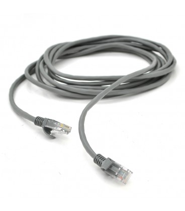 Патч-корд литий RITAR, CCA, UTP, RJ45, Cat.5e, 20m, сірий