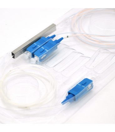 Дільник Coupler PLC-1x2-split-0-SC/UPC mini 0.9mm