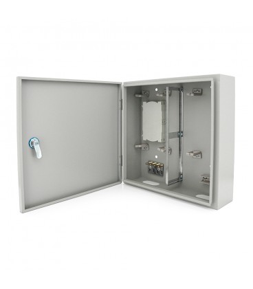 Розподільча шафа Merlion ML-OP-S239-SC 48-канальний, SC Simplex adapter, матеріал Cold Steel (400*400*120мм)