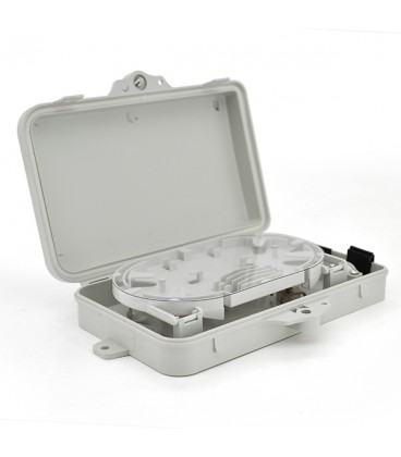 PON - box 4-канальний, термоусадка, ключі, стяжки, кріплення на стіну, Q50