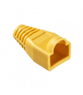 Ковпачок ізолюючий Merlion RJ-45 Yellow (100 шт / уп.)