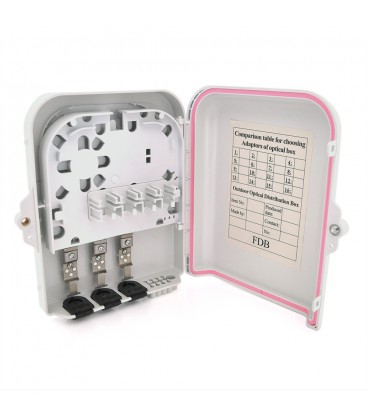 PON - box 8-канальний BT-207-SC, термоусадка, ключі, стяжки, кріплення на стіну