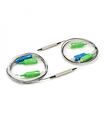 Фільтр оптичний MERLION FWDM 1310/1490/(1515-1620) SC/UPC/(SC/APC), 2 шт. в упаковці, ціна за упаковку