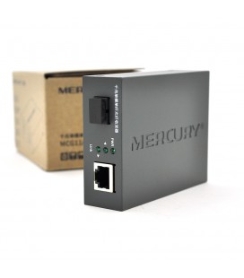 Медиаконвертор Mercury MCG11A-3 А (IC+175), 1310 WDM, 10M/100M/1000M, (0 +70°C), 20km + блок живлення 5V 2A + перехідник Q10