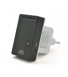 Підсилювач WiFi сигналу з вбудованою антеною LV-WR02, живлення 220V, 300Mbps, IEEE 802.11b / g / n, 2.4GHz, BOX