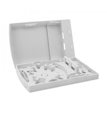 Оптоволоконна сполучна коробка Merlion ML-OP-F221, SC/LC/FC, 2 волокна, матеріал ABS