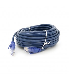 Патч-корд литий RITAR, UTP, RJ45, Cat.5e, 10m, фіолетовий, Cu (мідь)