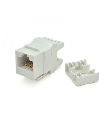 Модуль вузький Keystone Jack RJ-45 кат.6 UTP, 17,2 мм, Q100