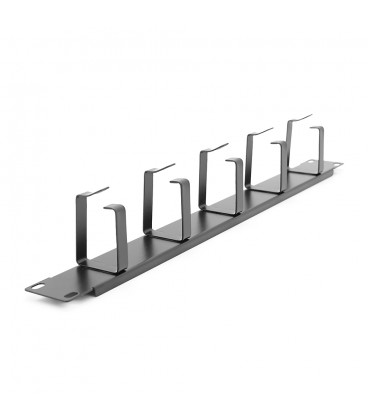 Кабельний органайзер 19 ", корпус-метал, 1U / 5 кілець, Q50