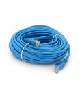 Патч-корд литий RITAR, CCA, UTP, RJ45, Cat.5e, 15m, синій Q100