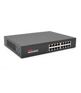 Коммутатор Gigabit Ethernet ONV-H3016 в металлическом корпусе, 16*1000Мб портов,270х181х44 мм