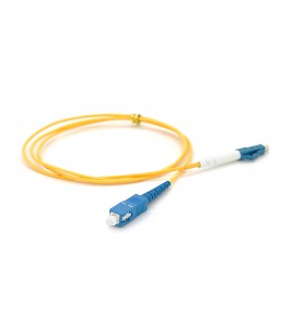 Патчкорд оптический SC/UPC-LC/UPC 2.0mm 1 м, оболочка LSZH, цена за 1 шт
