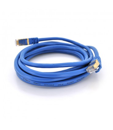 Патч-корд литий Ritar, FTP, RJ45, Cat.6, 30,0m, синій