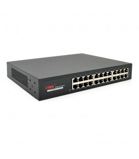 Коммутатор Ethernet ONV-H1024 в металлическом корпусе, 24*100Мб портов, 270х181х44.5 мм