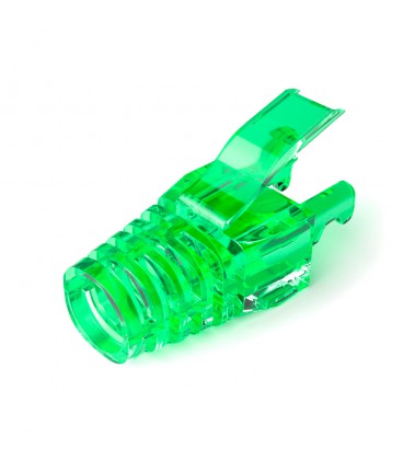 Колпачок изолирующий PiPo RJ-45 Cat.5/Cat.6 (100 шт/уп.), Transparent-green
