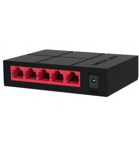 Коммутатор Mercury SG105M 5 портов Ethernet 10/100 Мбит/1000 Мбит/сек, + переходник, BOX Q60