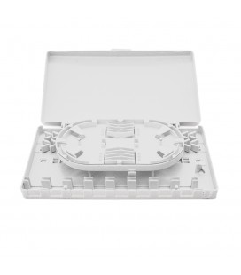 Оптоволоконна сполучна коробка Merlion ML-OP-F228, SC/LC/FC, 8 волокон, матеріал ABS