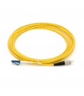 Патчкорд оптичний LC/UPC-FC/UPC 3.0mm 5 м, оболонка LSZH, ціна за 1 шт