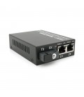 2х портовий медіаконвертор ONV-0110S-SCX-S2-B, 2*100М RJ45 + 1*SC порт (1310/1550nm, 20km)