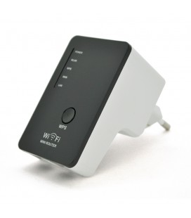 Підсилювач WiFi сигналу з вбудованою антеною LV-WR02В, живлення 220V, 300Mbps, IEEE 802.11b / g / n, 2.4GHz, BOX