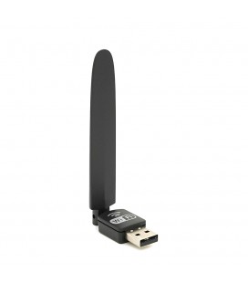 Беспроводной сетевой адаптер с антенной 10см Wi-Fi-USB LV-UW10SRK -2DB 8188, 802.11bgn, 150MB, 2.4 GHz, WIN7/XP/Vista/2K/MAC/LIN