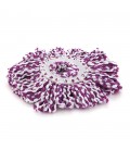 Насадка для швабри змінна LV-A01, violet-white