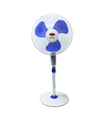 Вентилятор напольный WX-1604R+пульт, поворот 120°, цена за ящик(2шт), 3 режима, 220V, Box