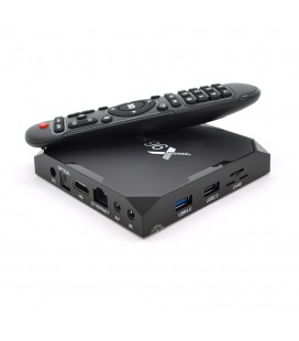 Медиа приставка X96-Max Plus 4/32G Smart TV Box ( Android 9.0, ОЗУ 4 Гб, 32Гб встроенной памяти, 4-х ядерный процессор Amlogic 9