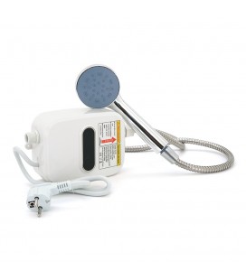 Проточный водонагреватель RX-021 с душевой насадкой и дисплеем. White, Box