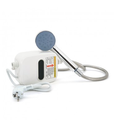 Проточний Водонагрівач NV-09, екран + душ, потужність 3 кВт, білий, Box