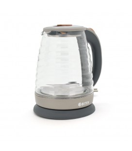 Электрический чайник BITEK BT-3110, с подсветкой, 2400W, 1.8L, Gray