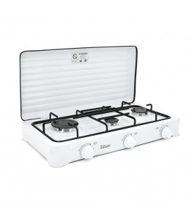 Газовая плита Zilan ZLN0032, 3 комфорки, White