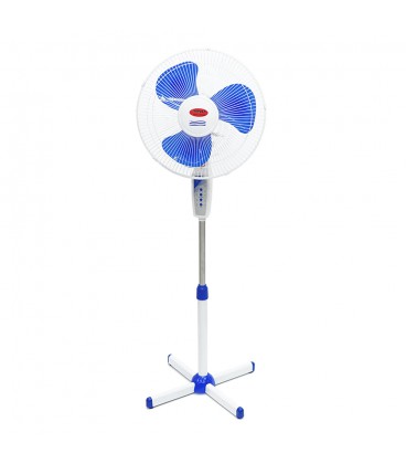 Вентилятор підлоговий WX-1603R + пульт, поворот 120°, ціна за ящик(4шт), 3 режими, 220V, Box