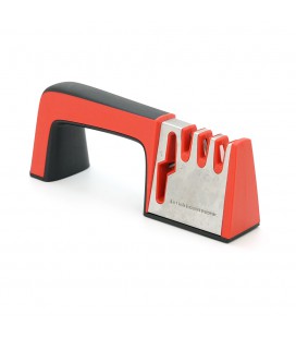 Точилка для ножей и ножниц WS-04, под все виды материалов, Red