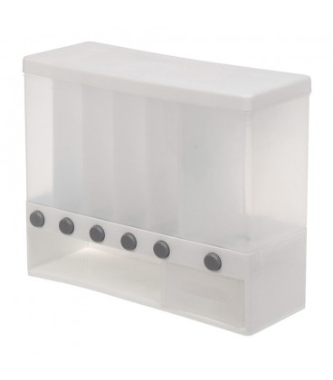 Набір контейнерів для їжі, 6 відсіків для круп та спецій