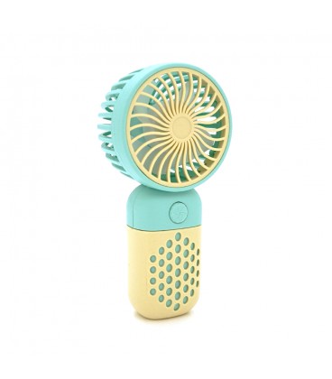 Портативний вентилятор Z8, 1 режим, вбудований акумулятор, USB кабель, Mix Color, Box
