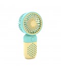 Портативний вентилятор Z8, 1 режим, вбудований акумулятор, USB кабель, Mix Color, Box