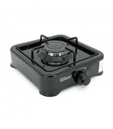 Газова плита Zilan ZLN0018, 1 комфорка, Black
