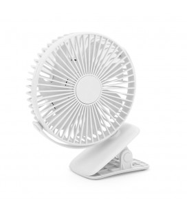 Портативный настольный вентилятор YT41016, R*160мм, 3 режима, прищепка, таймер, встроенный аккумулятор, USB кабель, Mix Color, B