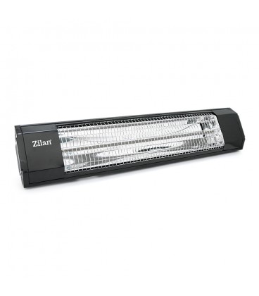 Інфрачервоний обігрівач ZILAN ZLN2267. Потужність: 1800 Вт. Захист від перегріву. Box.