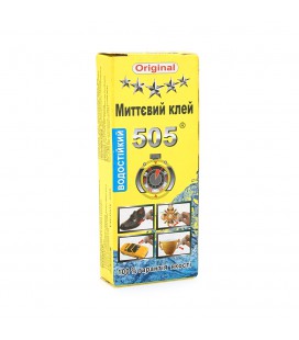 Супер клей 505, 20г, водостійкий, Туреччина